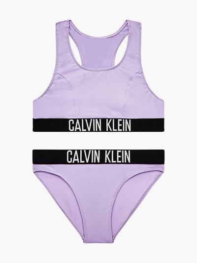 Calvin Klein Ruhák HU149780 | Calvin Klein Intense Power Bralette Lány Bikini Szett Levendula